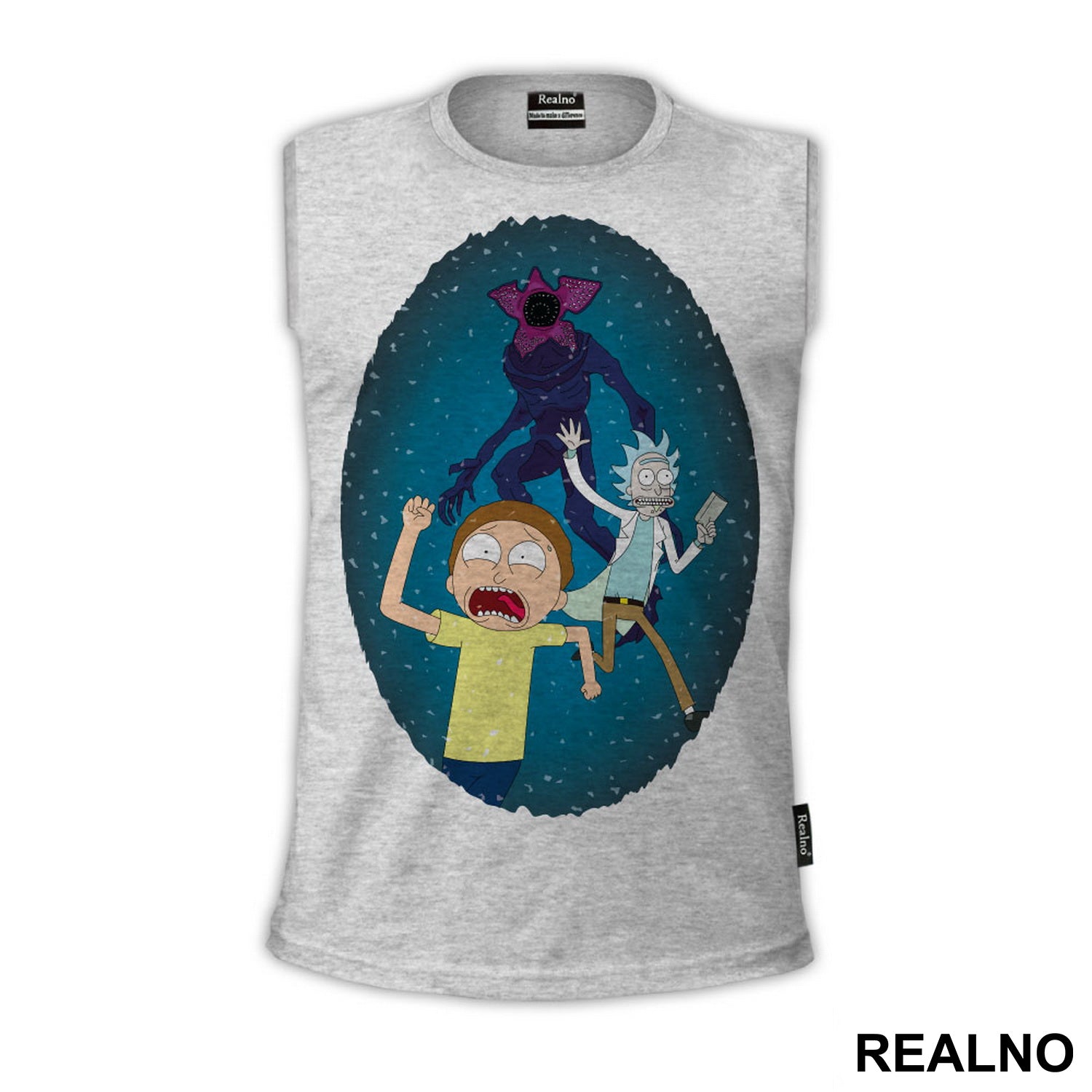 Upside Down - Rick And Morty - Majica