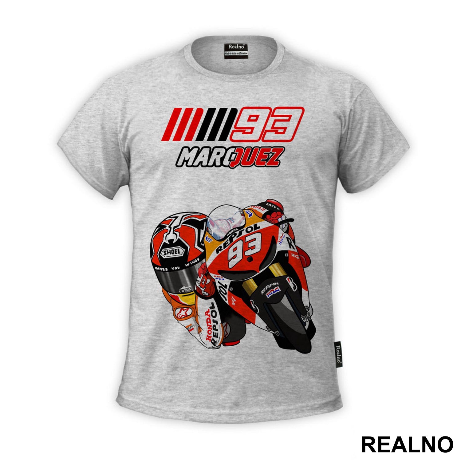 Gliding - Marc Marquez - 93 - MotoGP - Sport - Majica