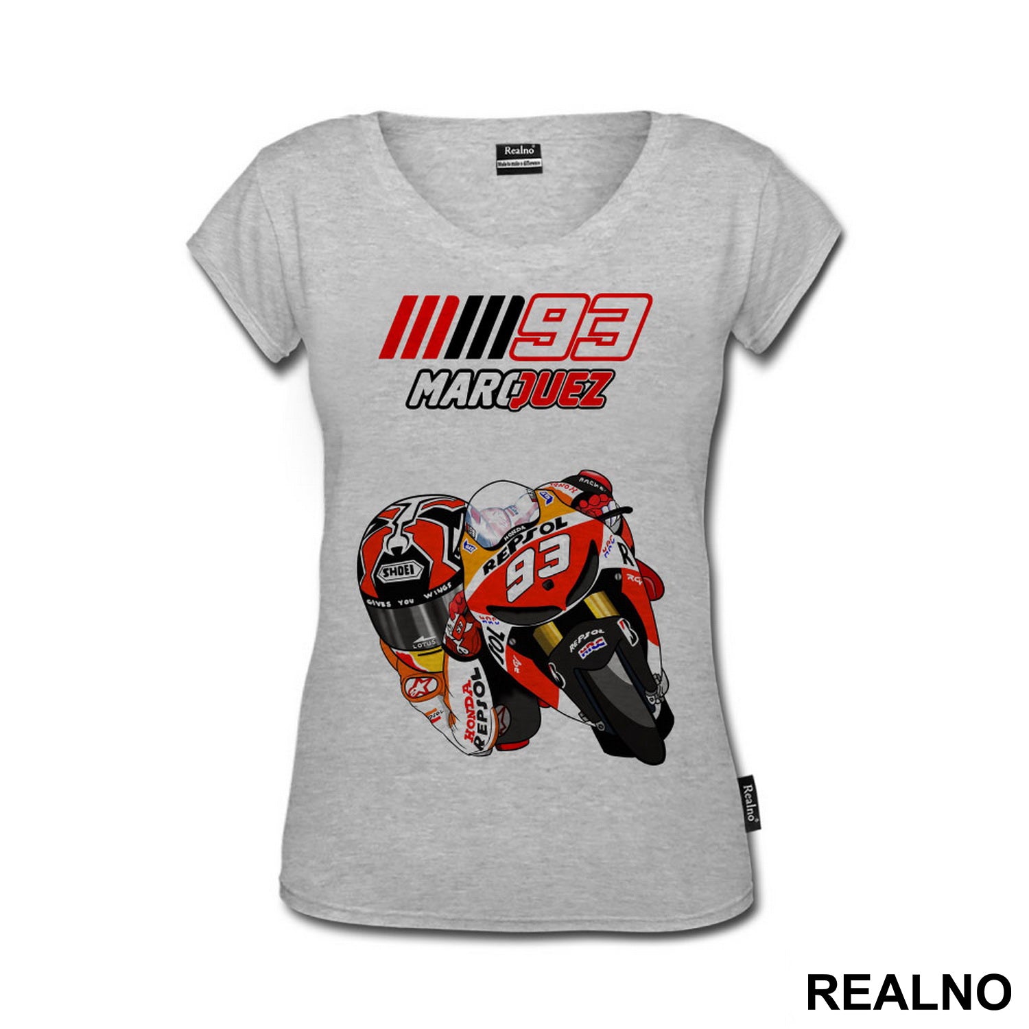 Gliding - Marc Marquez - 93 - MotoGP - Sport - Majica
