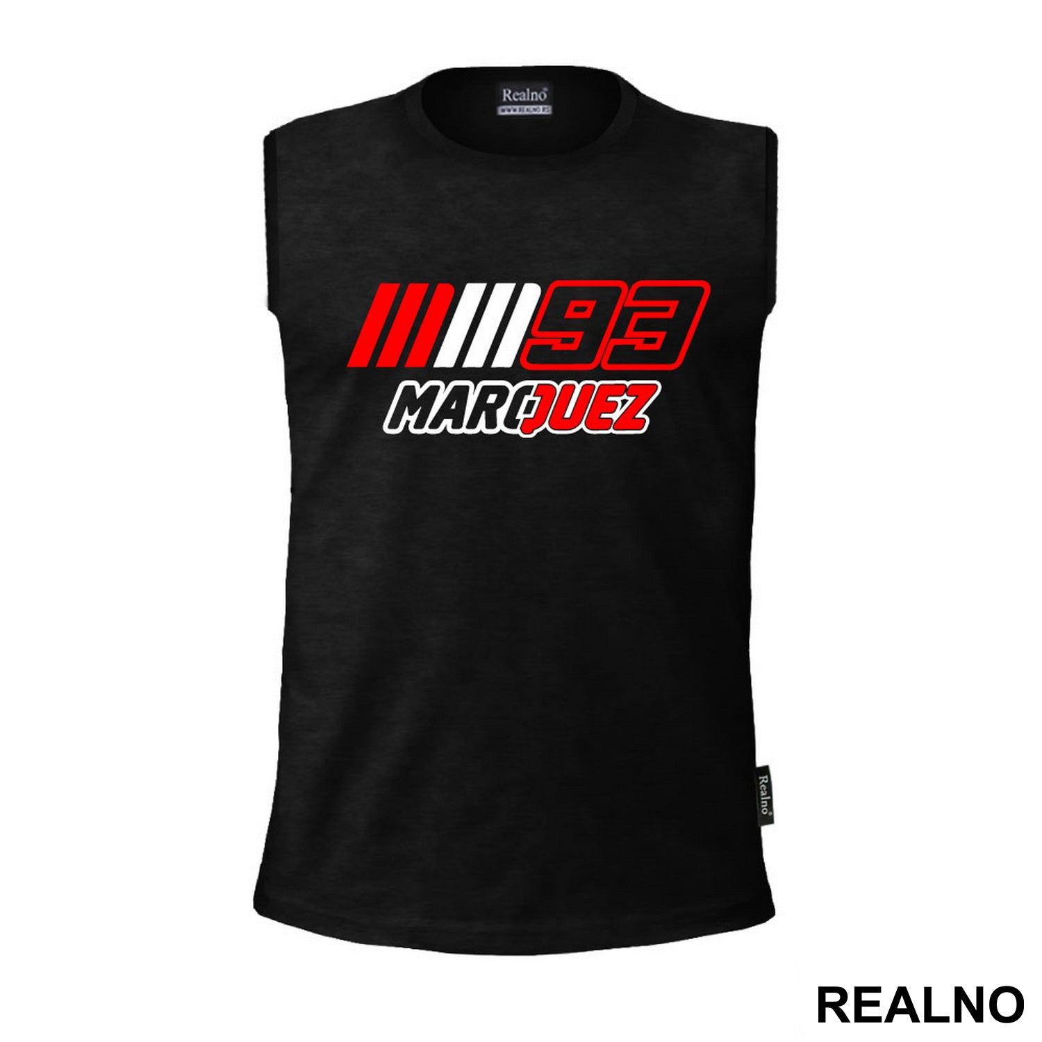 Red, White And Black - Marc Marquez - 93 - MotoGP - Sport - Majica