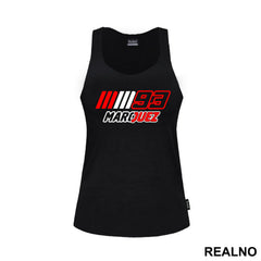 Red, White And Black - Marc Marquez - 93 - MotoGP - Sport - Majica