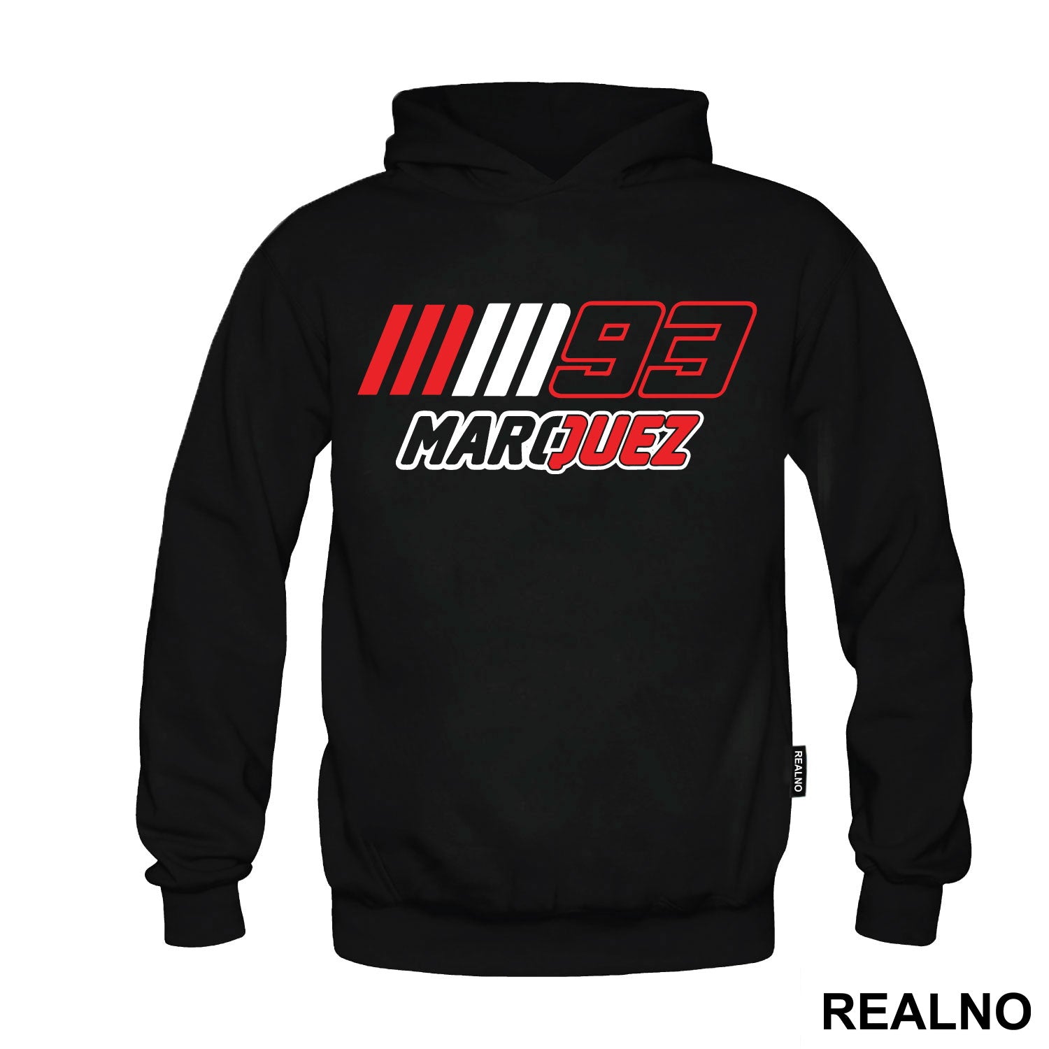Red, White And Black - Marc Marquez - 93 - MotoGP - Sport - Majica