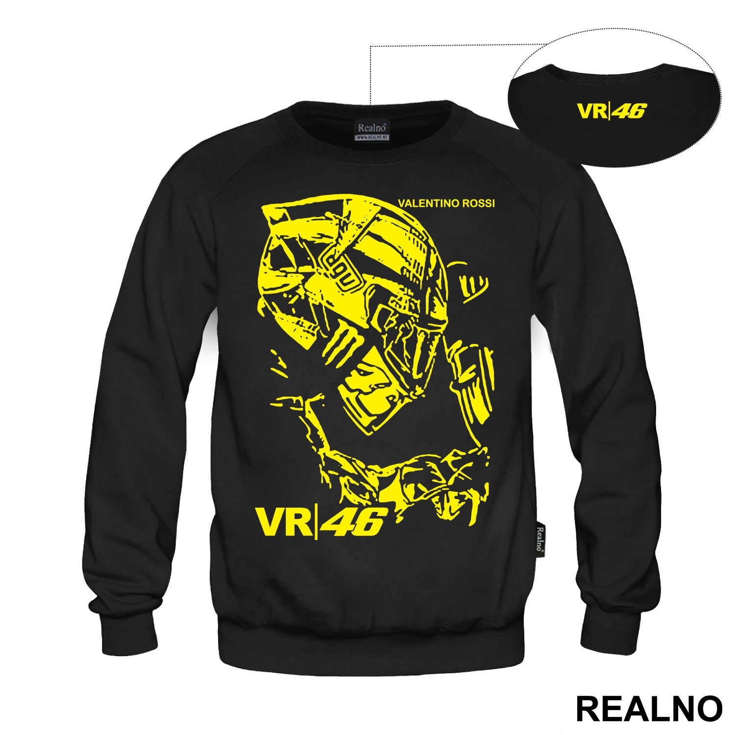 Yellow Conture- Rossi - 46 - MotoGP - Sport - Majica