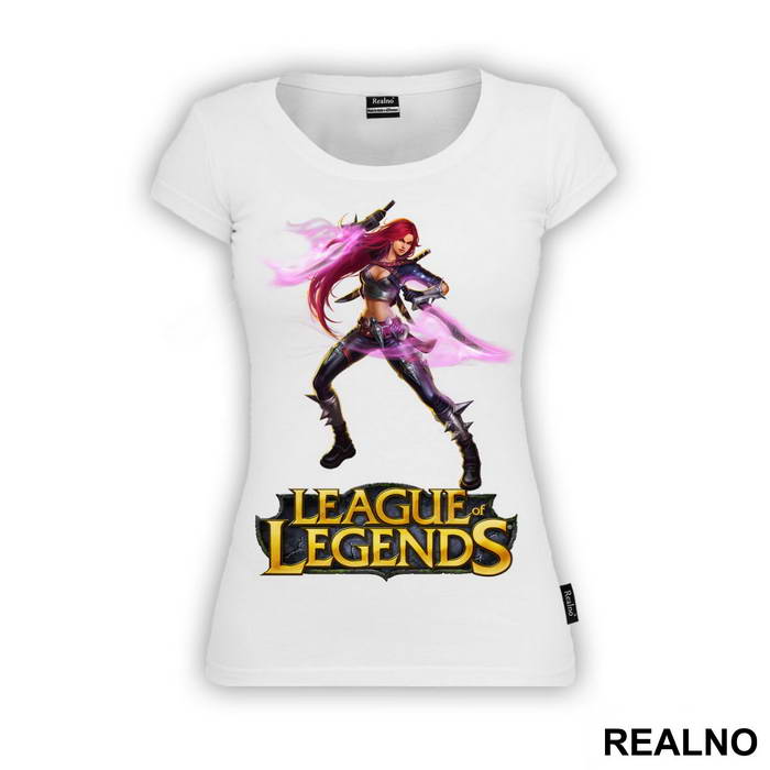 Katarina - The Sinister Blade - Classic Skin - League Of Legends - Majica