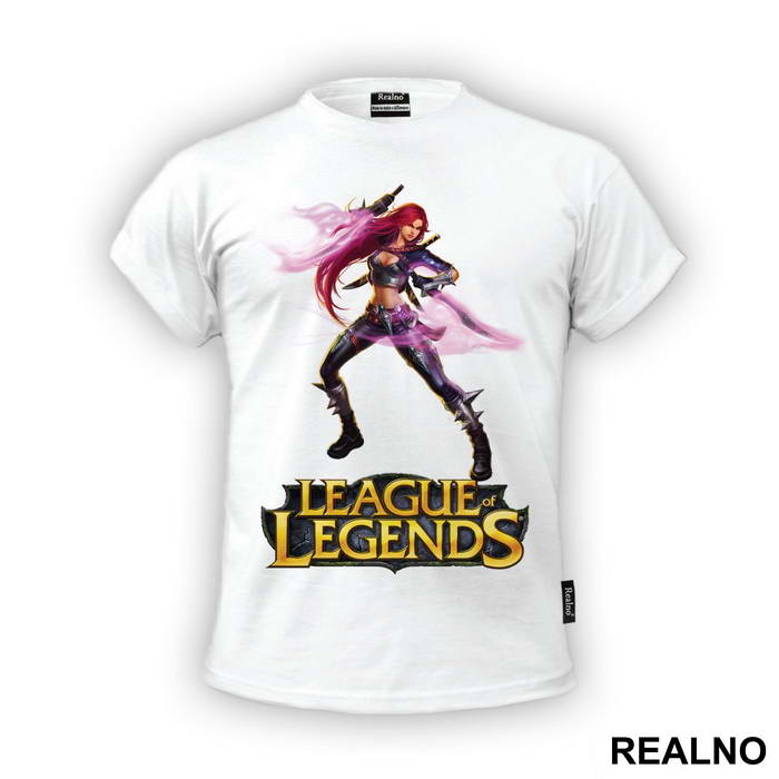Katarina - The Sinister Blade - Classic Skin - League Of Legends - Majica