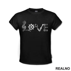 Love - Bickilovi - Bike - Majica
