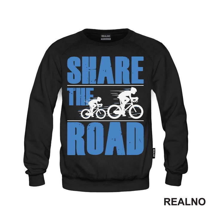 Share The Road - Bickilovi - Bike - Majica