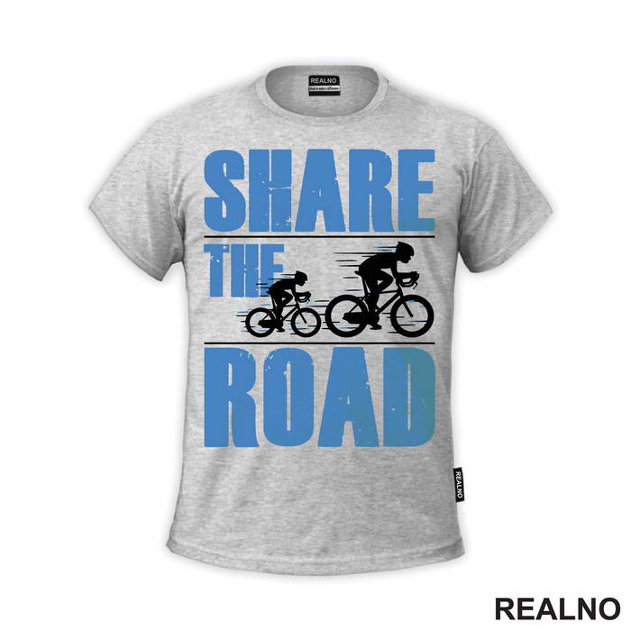 Share The Road - Bickilovi - Bike - Majica