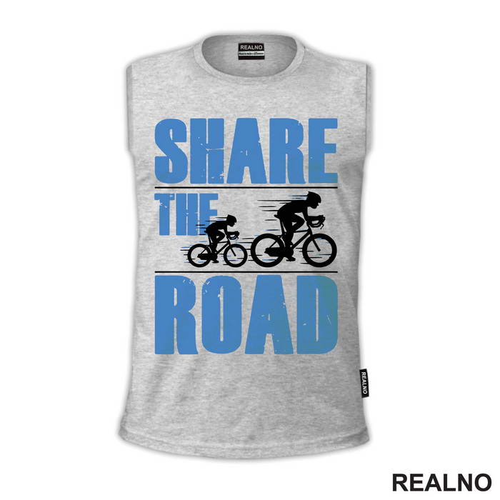 Share The Road - Bickilovi - Bike - Majica