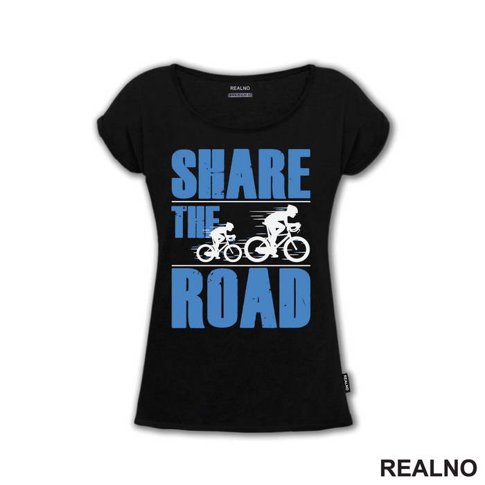 Share The Road - Bickilovi - Bike - Majica
