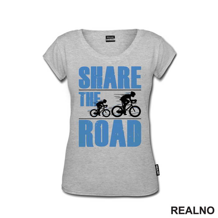 Share The Road - Bickilovi - Bike - Majica