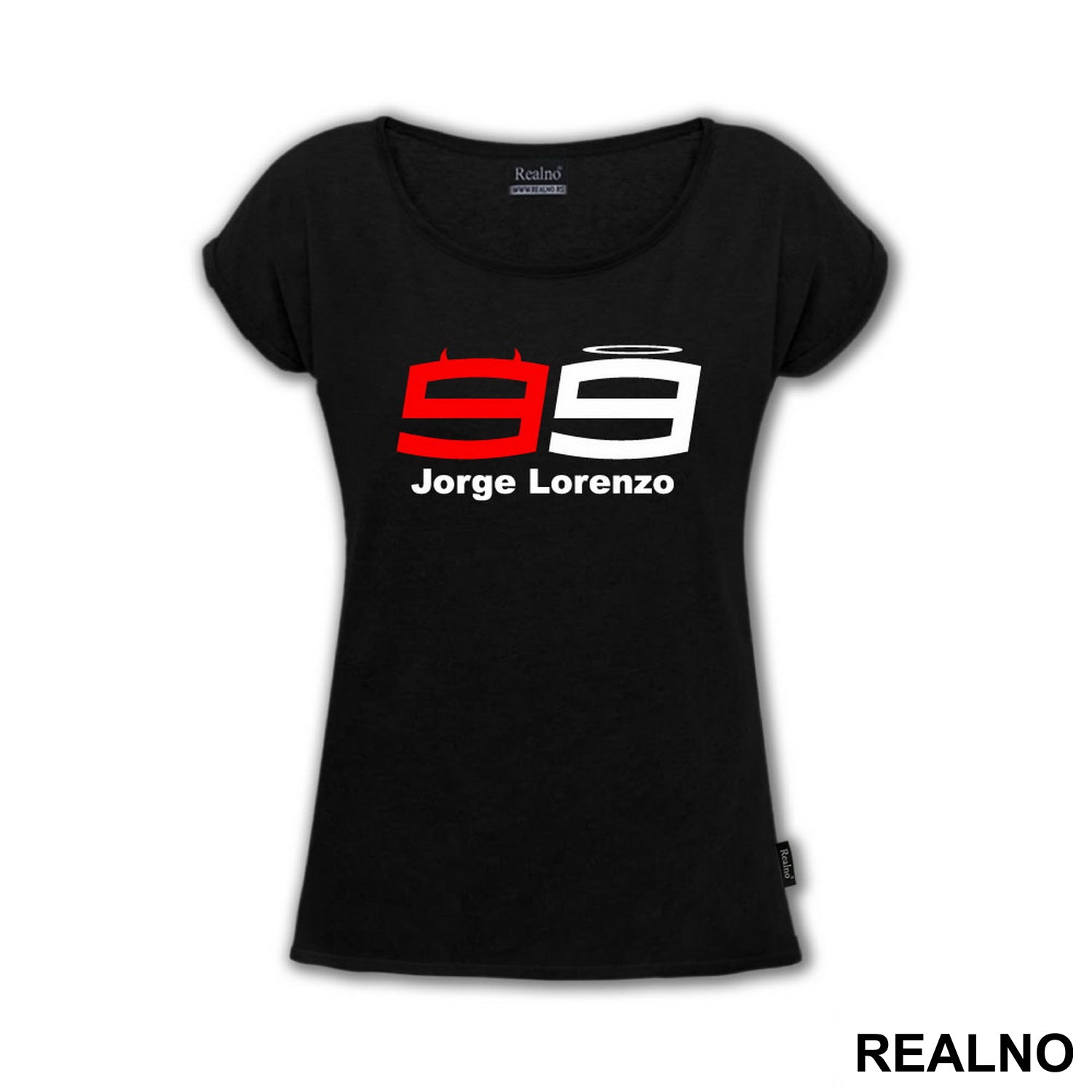 The Devil And The Angel - Jorge Lorenzo - 99 - MotoGP - Sport - Majica