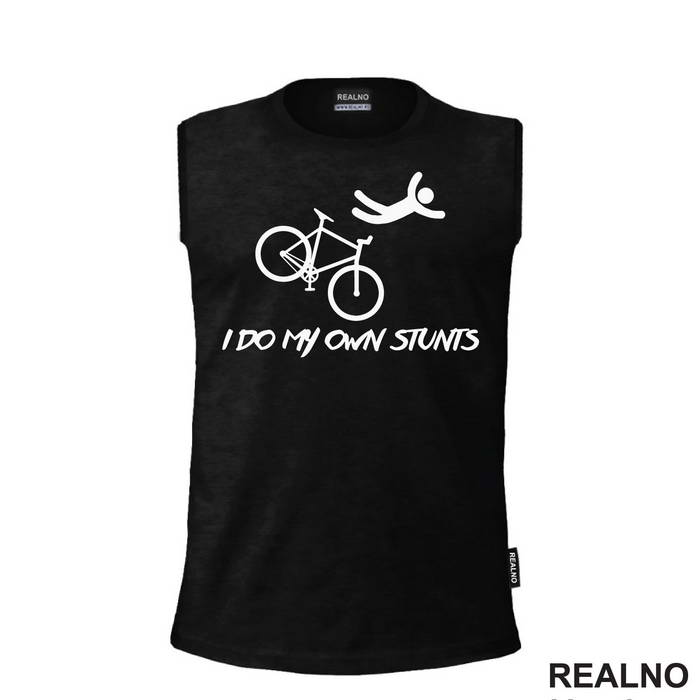 I Do My Own Stunts - Simple - Bickilovi - Bike - Majica