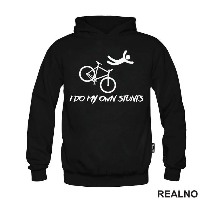 I Do My Own Stunts - Simple - Bickilovi - Bike - Majica