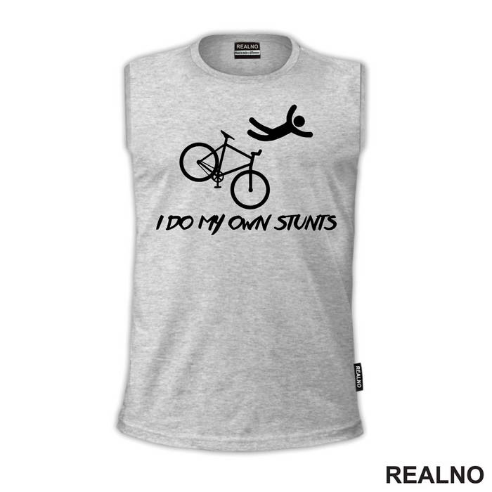 I Do My Own Stunts - Simple - Bickilovi - Bike - Majica