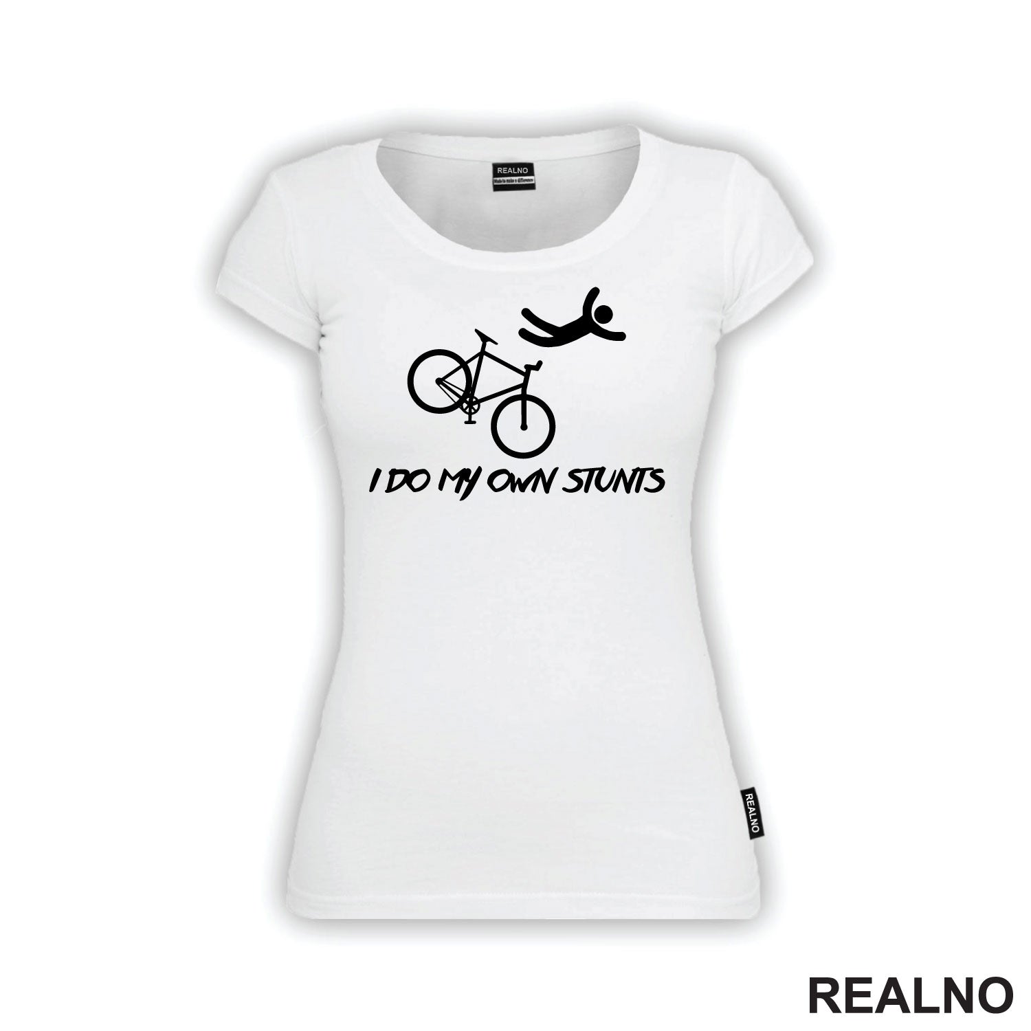 I Do My Own Stunts - Simple - Bickilovi - Bike - Majica