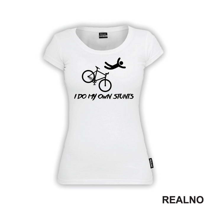 I Do My Own Stunts - Simple - Bickilovi - Bike - Majica