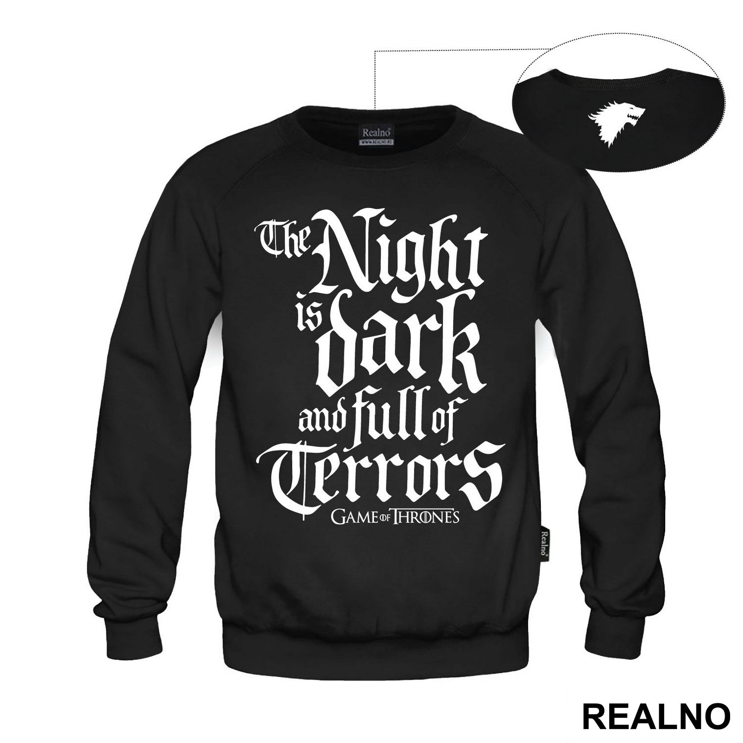 The Night Is Dark And Full Of Terrors - White Walkers - Game Of Thrones - GOT - Majica