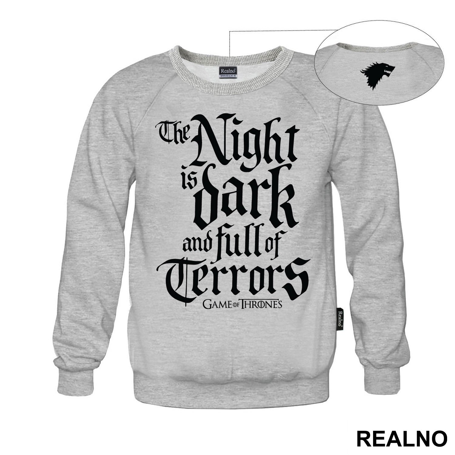 The Night Is Dark And Full Of Terrors - White Walkers - Game Of Thrones - GOT - Majica