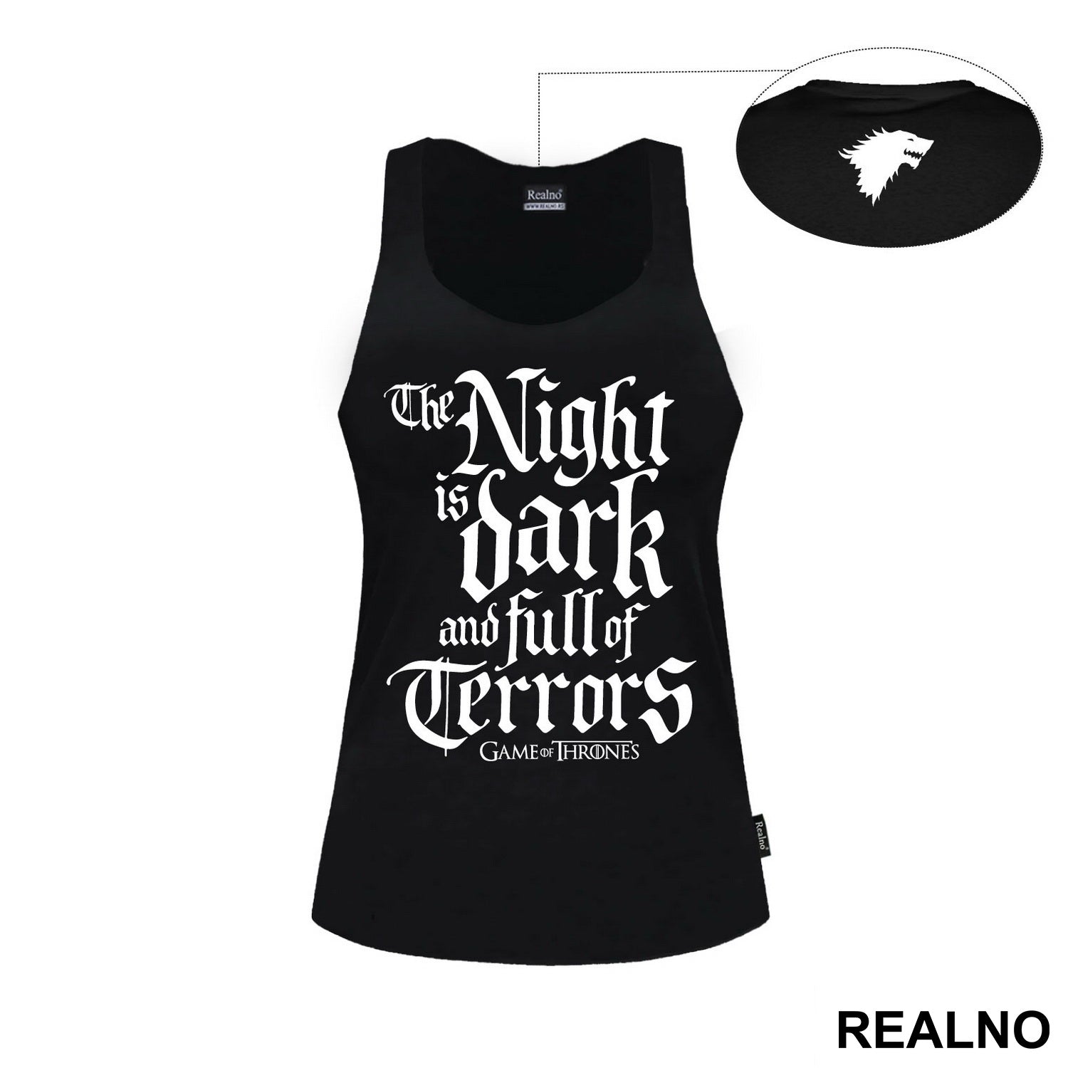 The Night Is Dark And Full Of Terrors - White Walkers - Game Of Thrones - GOT - Majica