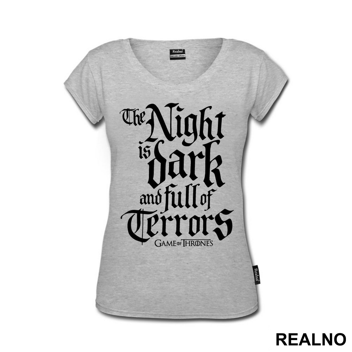 The Night Is Dark And Full Of Terrors - White Walkers - Game Of Thrones - GOT - Majica