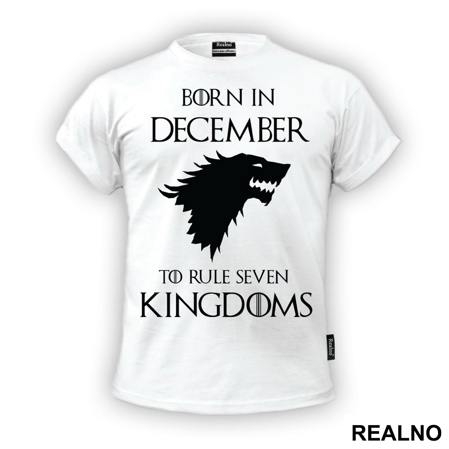 Born To Rule Seven Kingdoms - House Stark - Game Of Thrones - GOT - Majica