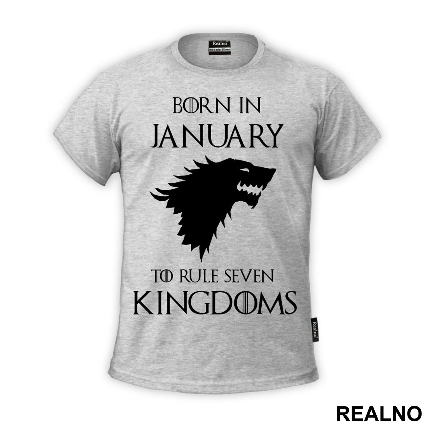 Born To Rule Seven Kingdoms - House Stark - Game Of Thrones - GOT - Majica