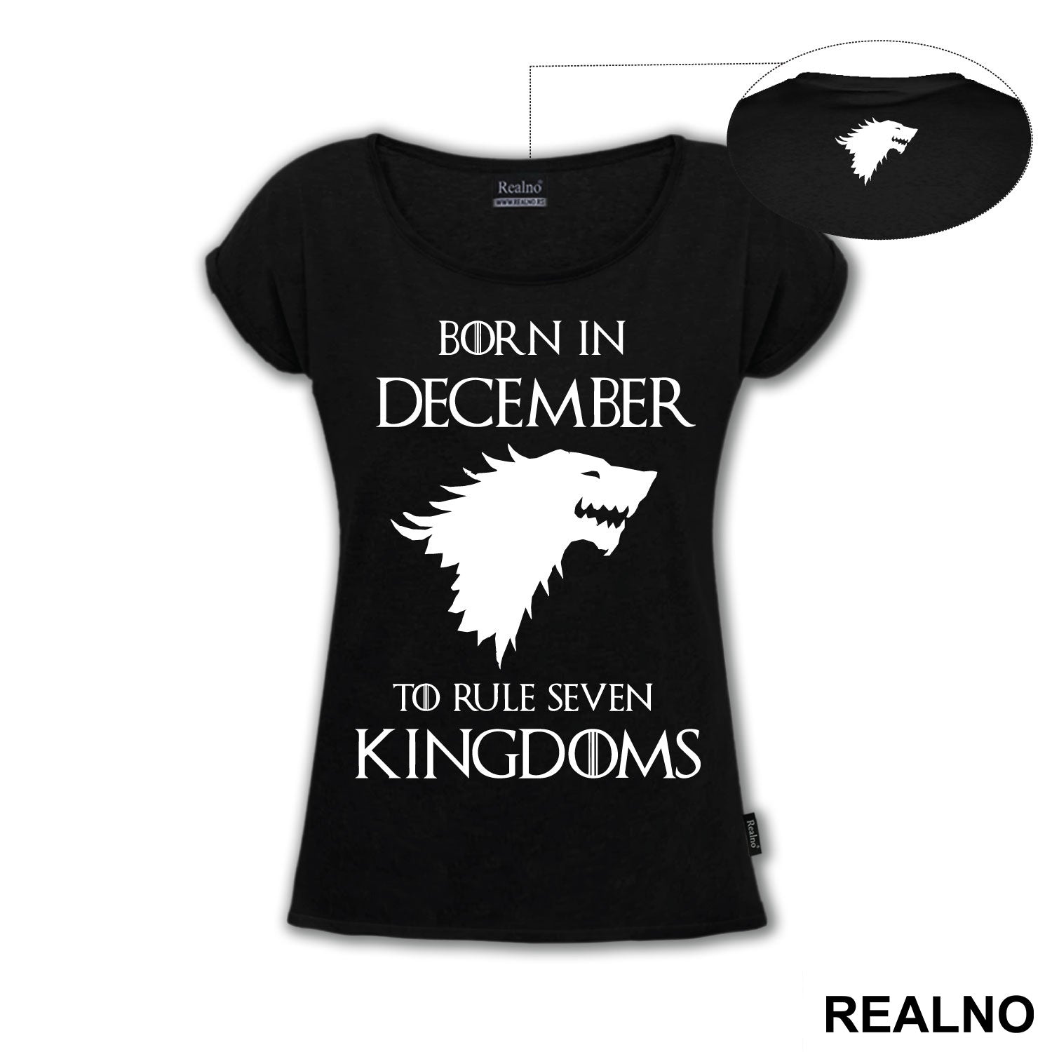 Born To Rule Seven Kingdoms - House Stark - Game Of Thrones - GOT - Majica