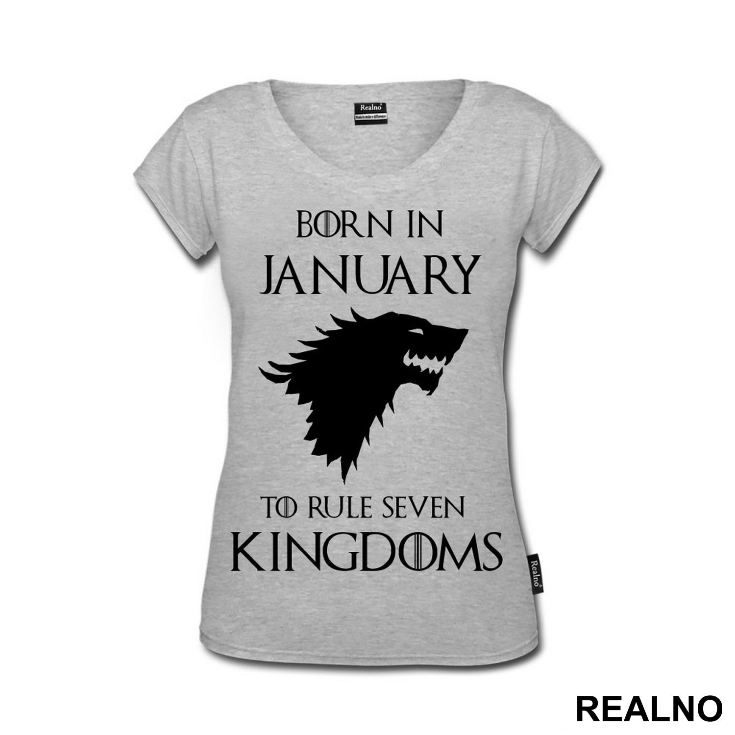 Born To Rule Seven Kingdoms - House Stark - Game Of Thrones - GOT - Majica