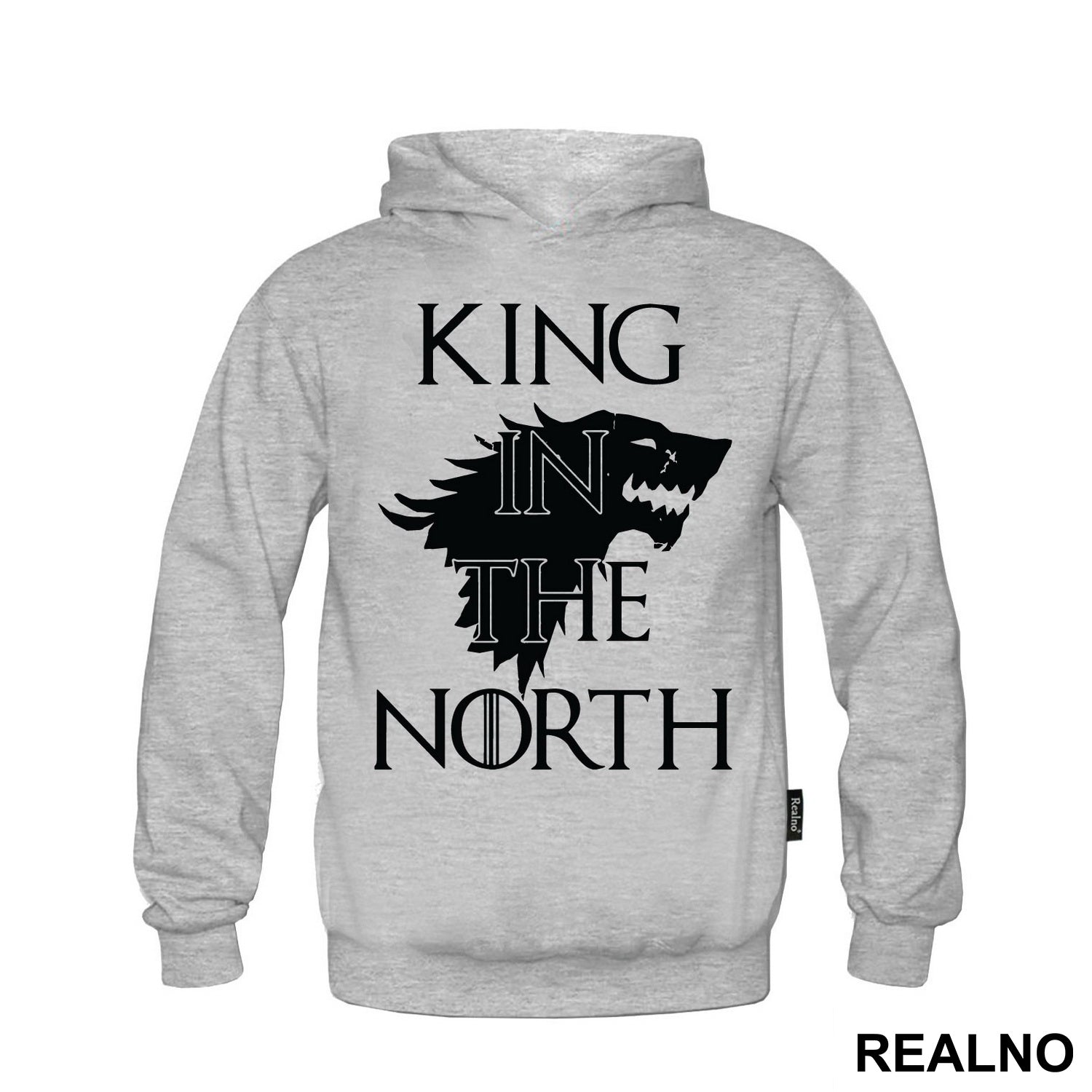 King In The North - House Stark - Game Of Thrones - GOT - Majica