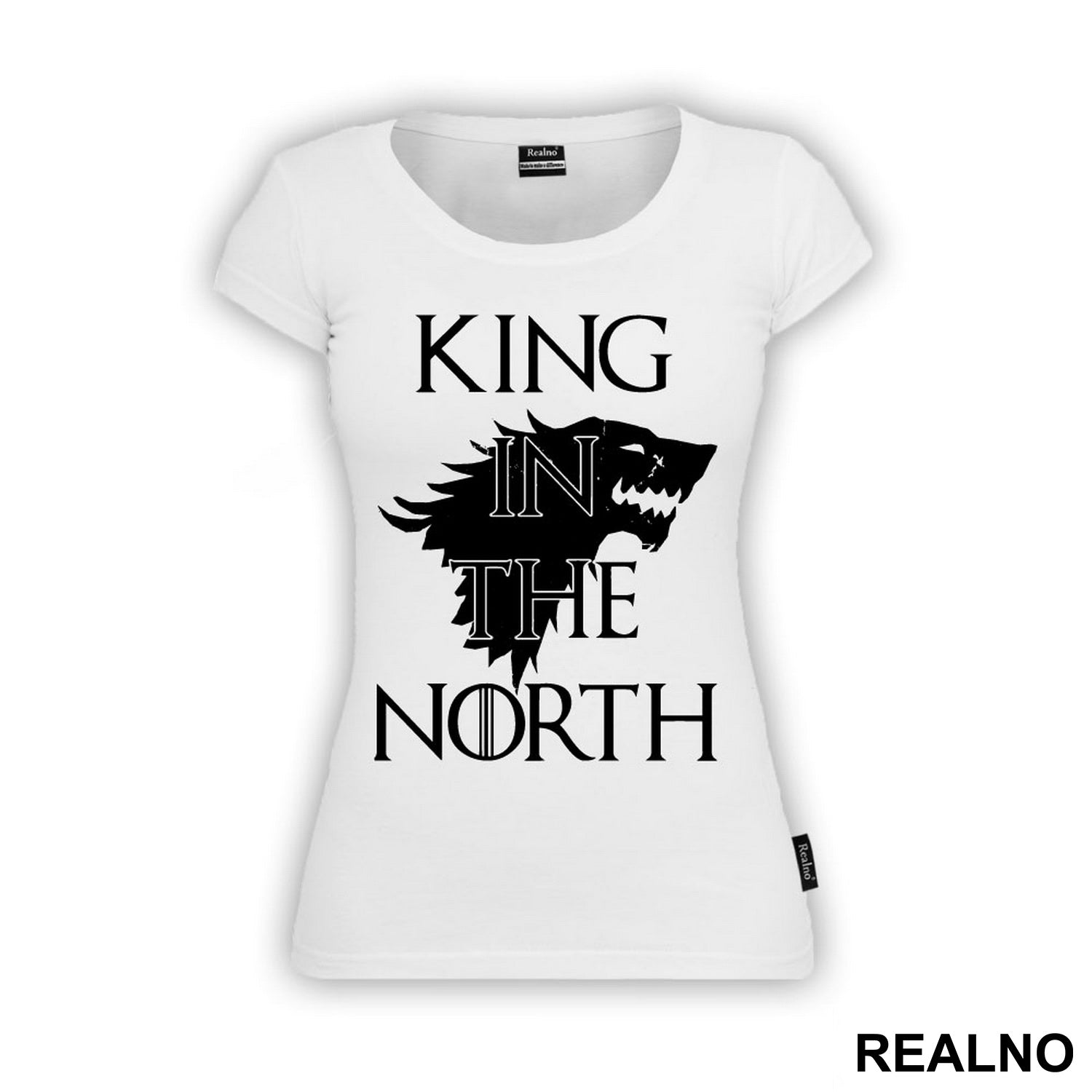 King In The North - House Stark - Game Of Thrones - GOT - Majica