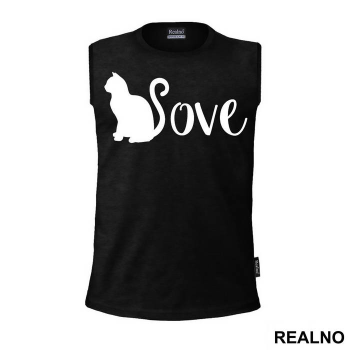 Cat Love - Mačke - Cat - Majica