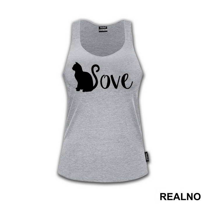 Cat Love - Mačke - Cat - Majica