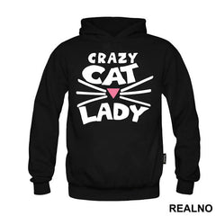 OUTLET Crni muški duks veličine L sa kapiljačom - CAT - 4521 - D