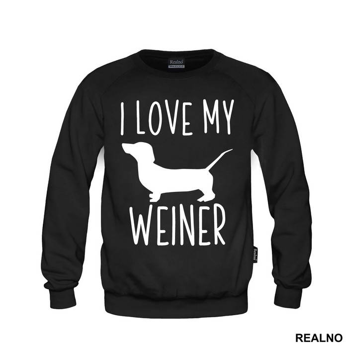 I Love My Weiner - Pas - Dog - Majica