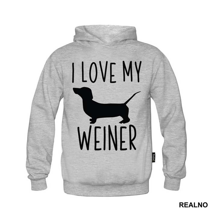 I Love My Weiner - Pas - Dog - Majica