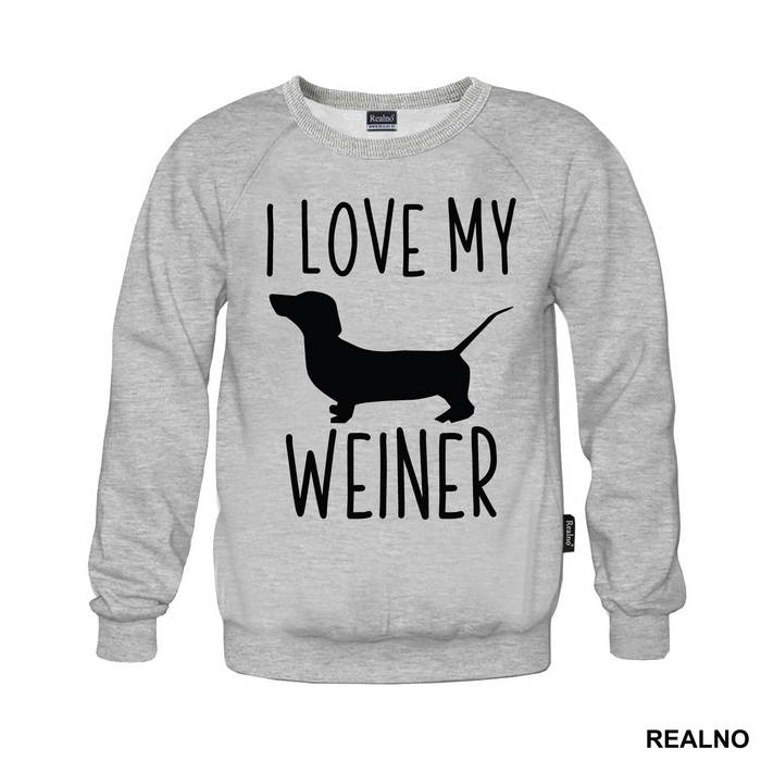 I Love My Weiner - Pas - Dog - Majica