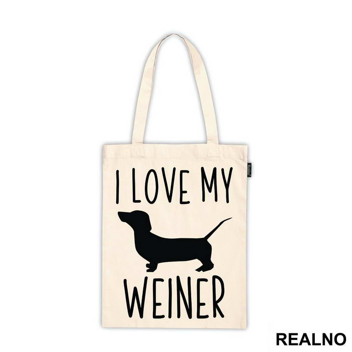 I Love My Weiner - Pas - Dog - Majica