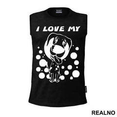 I Love My Dalmatian - Pas - Dog - Majica