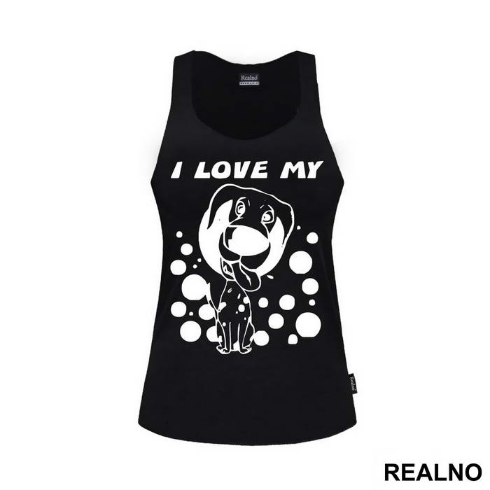 I Love My Dalmatian - Pas - Dog - Majica