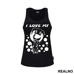 I Love My Dalmatian - Pas - Dog - Majica