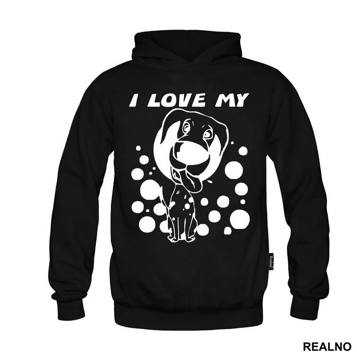 I Love My Dalmatian - Pas - Dog - Majica