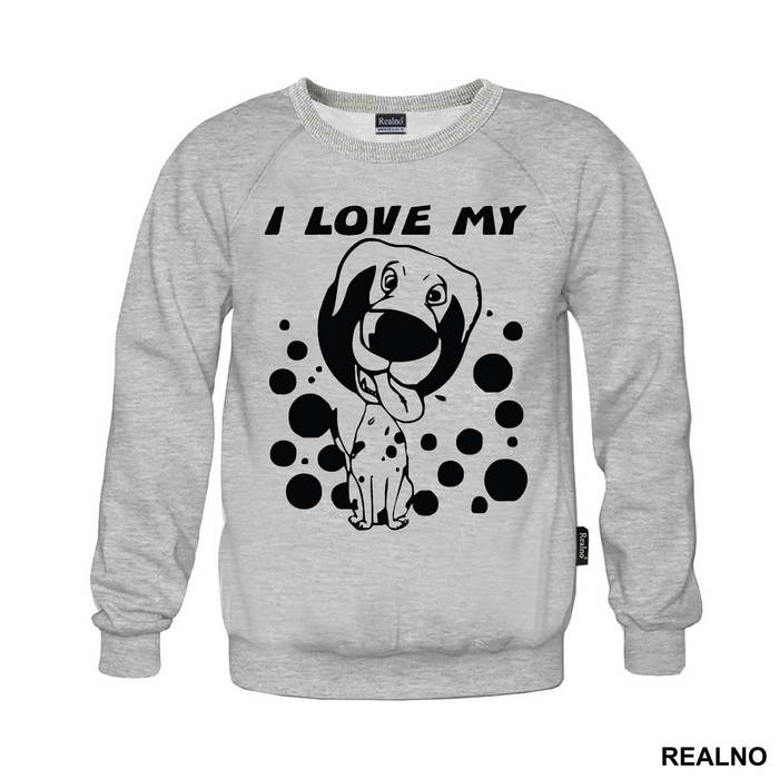 I Love My Dalmatian - Pas - Dog - Majica