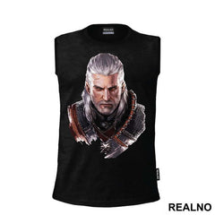 Geralt of Rivia - Drawing - The Witcher - Majica