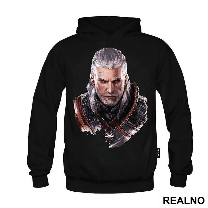 Geralt of Rivia - Drawing - The Witcher - Majica