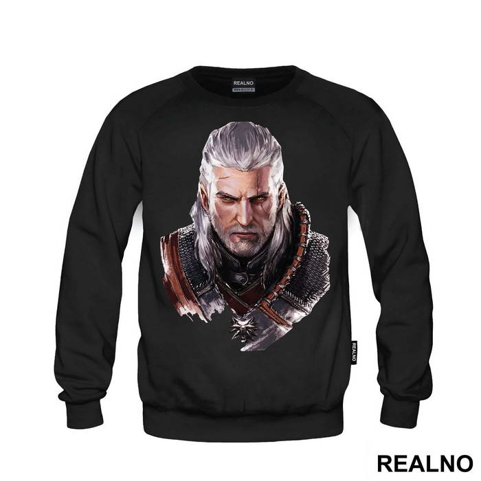 Geralt of Rivia - Drawing - The Witcher - Majica