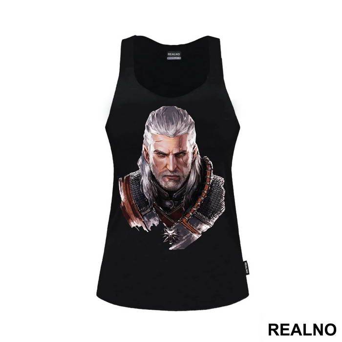 Geralt of Rivia - Drawing - The Witcher - Majica