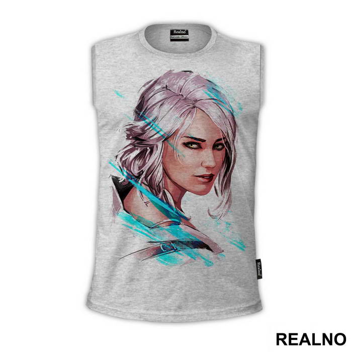 Ciri - Drawing - The Witcher - Majica