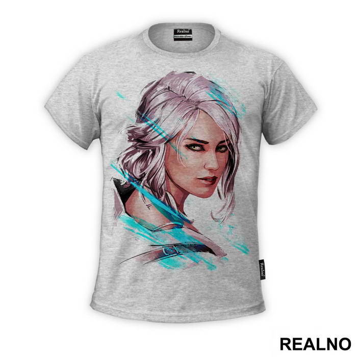 Ciri - Drawing - The Witcher - Majica