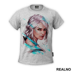 Ciri - Drawing - The Witcher - Majica